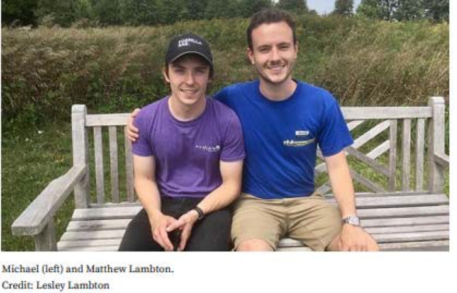 May 2020 Heros Of The Month – Michael And Matthew Lambton